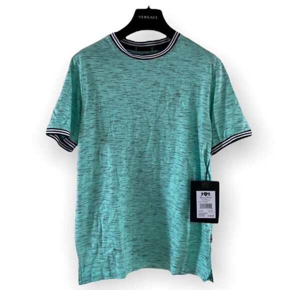 English Laundry Seafoam Green Short Sleeve Tee Shirt Size Small NWT - Picture 1 of 3